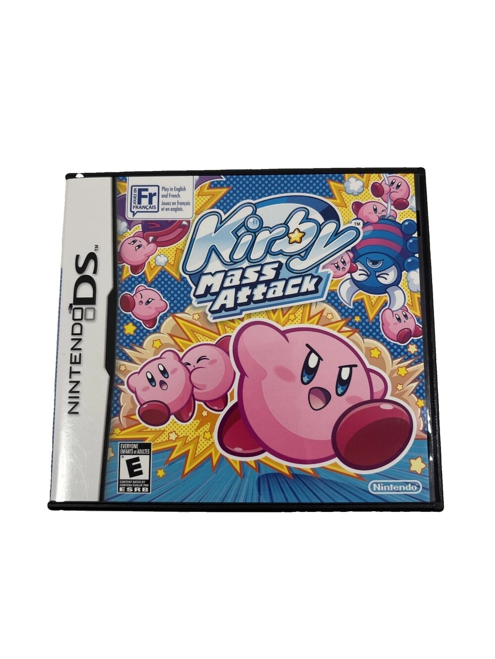 Kirby Mass Attack Nintendo DS 2011 Complete CIB With Manual Tested